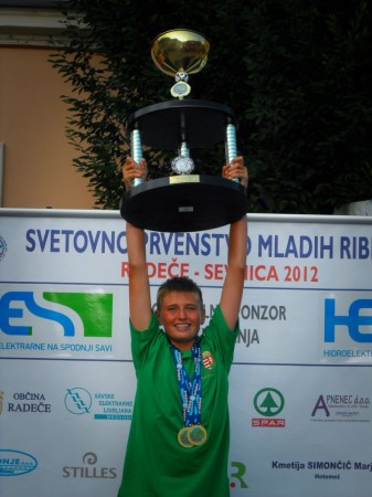 Az ifjúságiaknál (U-18 és U-14) a szavazatok alapján 2012. legjobb versenyhorgásza Radácsi Kristóf 103 ponttal.