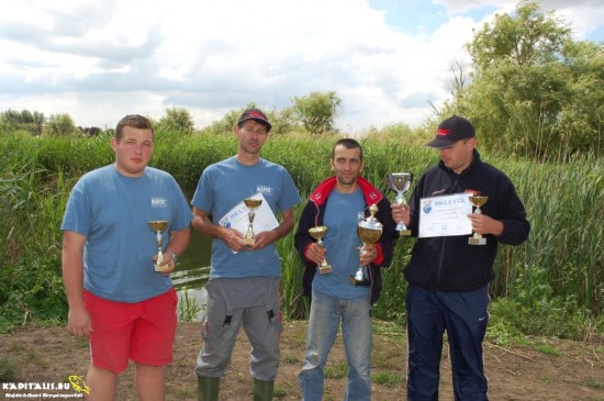 2. helyezett: Top-Fish Horgász Egyesület (13pont)