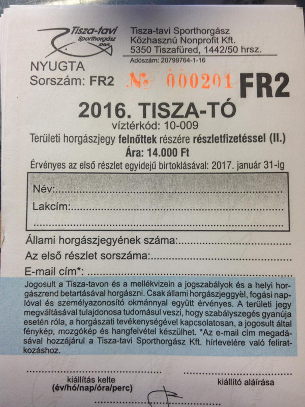 FR2-es Tisza Tavi jegyek elérhetőek üzletünkben