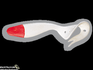 Delalande Sandra 5cm twister (piros-fehér)