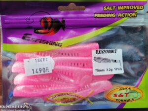 Esfishing FLK Minnow 75cm gumihal Pink