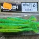 Keitech Easy Shiner 45 114mm gumihal Hot Fire Tiger