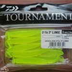 Daiwa Tournament D fin 3inch 76cm gumihal Lime