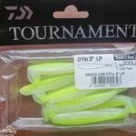 Daiwa Tournament D fin 3inch 76cm gumihal Lime Pearl
