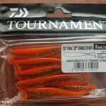 Daiwa Tournament D fin 3inch 76cm gumihal Orange Shiner