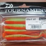 Daiwa Tournament D fin 4inch 102cm gumihal Hot Tomato