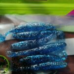 Esfishing Easy Clone Shiner 70mm kék ezüst flitterrel