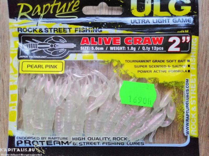Rapture ULG Alive Craw 50mm Pearl Pink