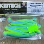 Keitech Easy Shiner 3 76mm gumihal LT Elektric Chart