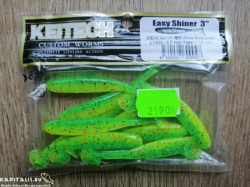 Keitech Easy Shiner 3 76mm gumihal LT hot tiger