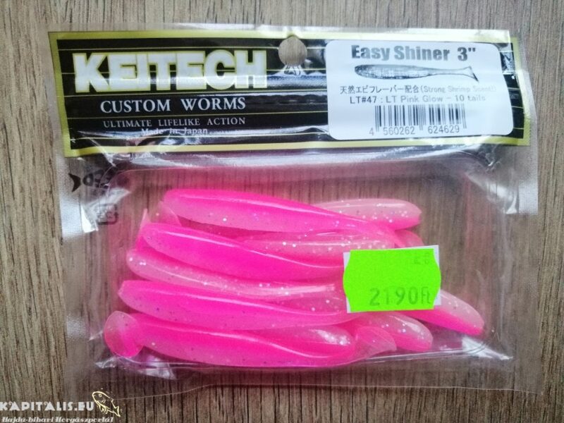 Keitech Easy Shiner 3 76mm gumihal LT pink glow