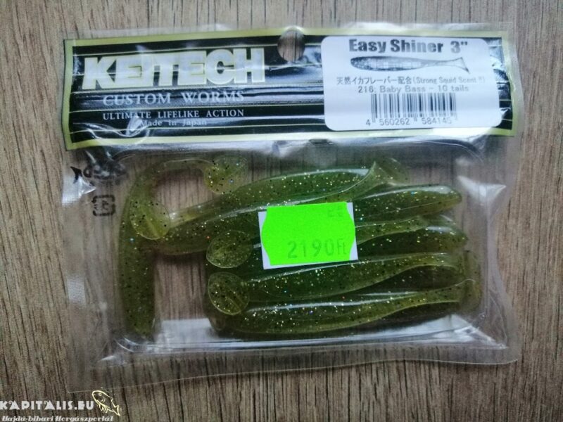 Keitech Easy Shiner 3 76mm gumihal baby bass