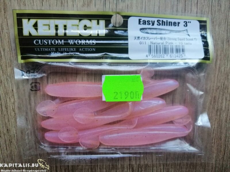 Keitech Easy Shiner 3 76mm gumihal natural pink