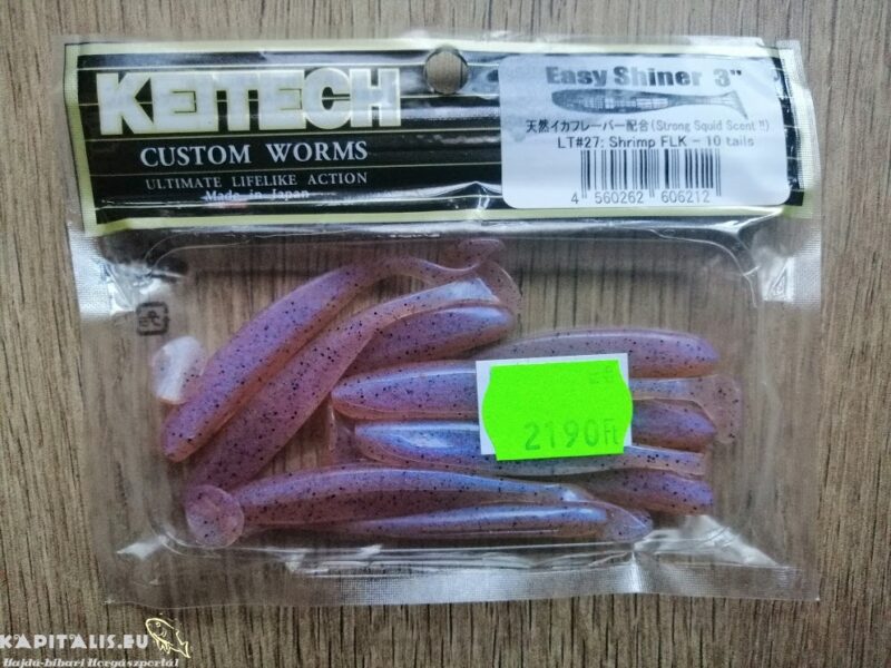 Keitech Easy Shiner 3 76mm gumihal shrimp FLK