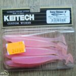 Keitech Easy Shiner 4 102mm gumihal Natural pink