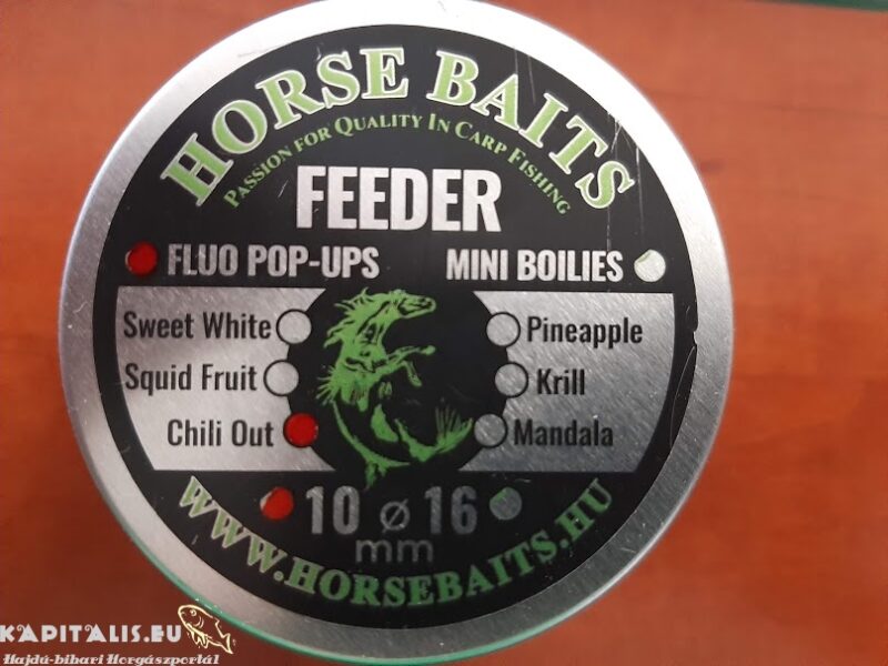 Horse Baits Feeder Fluo Pop up Krill 10mm