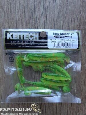 Keitech Easy Shiner 2 gumihal Hot Fire Tiger