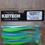 Keitech Easy Shiner 4 76102mm gumihal LT Elektric Chart