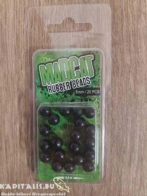 MADCAT Rubber Beads 8mm 20dbcs