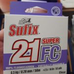 Sufix Super 21 Fluorocarbon elokezsinor 028mm 65kg