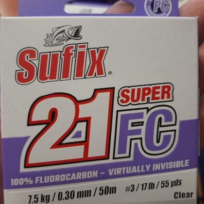 Sufix Super 21 Fluorocarbon előkezsinór (0,30mm 7,5kg)