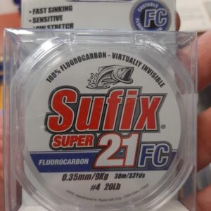 Sufix Super 21 Fluorocarbon előkezsinór (0,35mm 9kg)