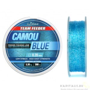 By Dome TF Camou Blue 300m 025mm monofil damil 3