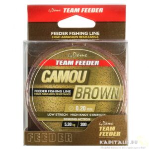 By Dome TF Camou Brown 300m 025mm monofil damil 2