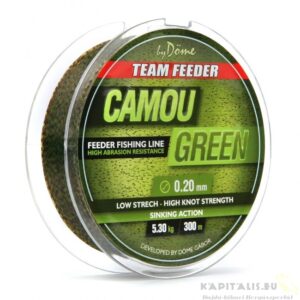 By Dome TF Camou Green 300m 020mm monofil damil