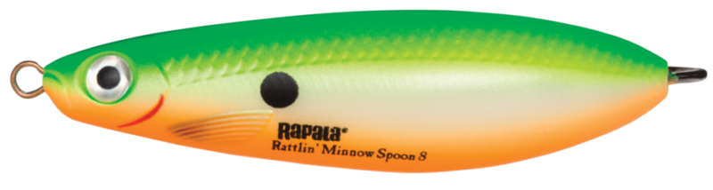 Rapala Rattlin Minnow Spoon 8 RMSR08 GSU