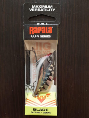 Rapala RAP V Blade 5cm sullyedo mucsali Chrome Tiger CRT