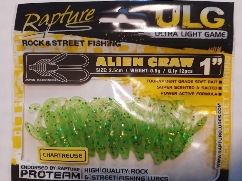 Rapture ULG Alien Craw 25cm Chartreuse kreatura
