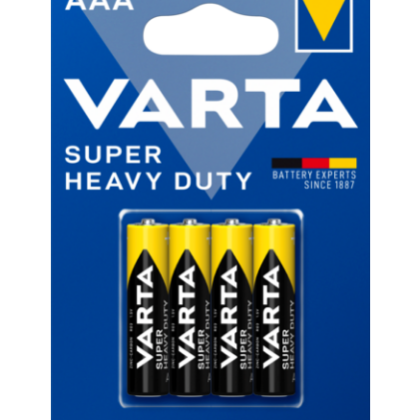 Varta Super Heavy Duty AAA (4db)