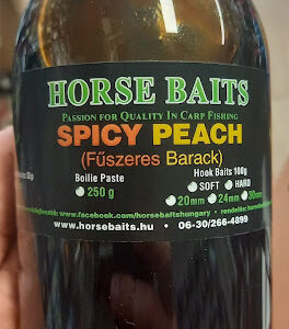 Horse Baits Liquid Feed Mix Activator Fuszeres Barack 500ml