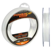 Powercat harcsázó előkezsínór mono 50m 1.0mm