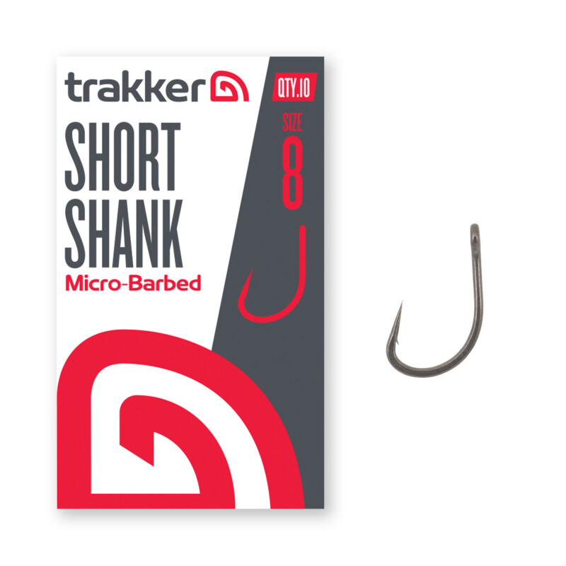 227146 Trakker Short Shank Hook Micro Barbed Size 8