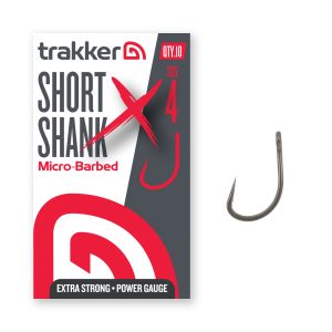 227151 Trakker Short Shank Hook XS Micro Barbed Size 4