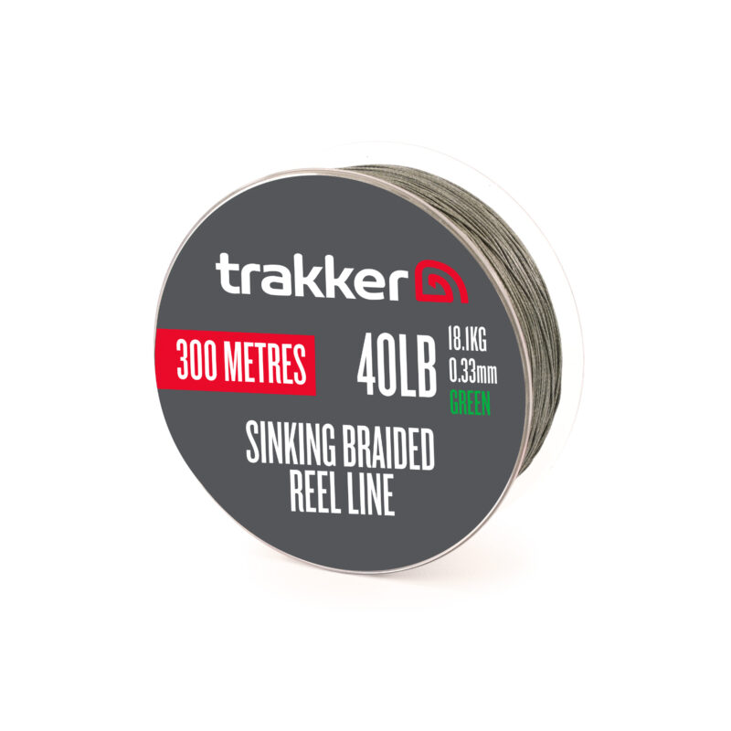228511 Trakker Sinking Braided Reel Line 40lb
