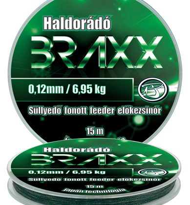 Haldorádó Braxx Pro - Fonott feeder előkezsinór 0,04mm