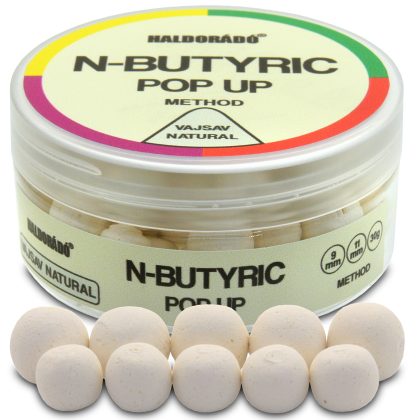 Haldorádó N-Butyric Pop Up Method 9, 11 mm - Vajsav Natural