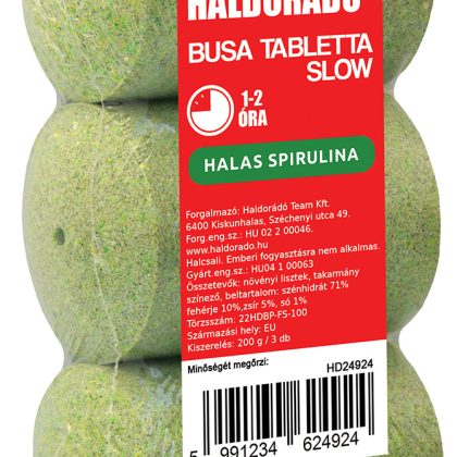 HALDORÁDÓ Busa tabletta Slow - Halas spirulina