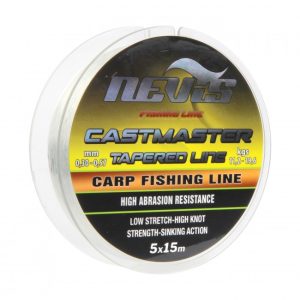 NEVIS Castmaster Tapered Line 5x15m 0.26-0.57mm (3247-026)